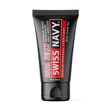 Thick anal jelly lubricant with clove extract