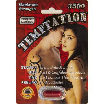 Temptation 3500 Male Enhancement Works Fast Lasts Long 7 Days