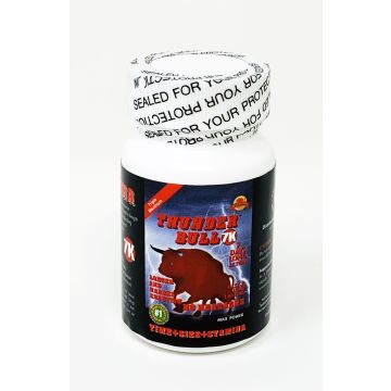 Thunder Bull 7K Triple Maximum Max Power Enhancement 6 Capsules per Bottle