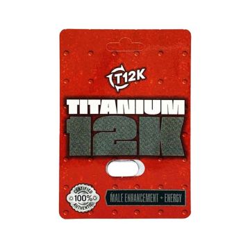 Titanium 12K Male Enhancement Energy Supplement Pill