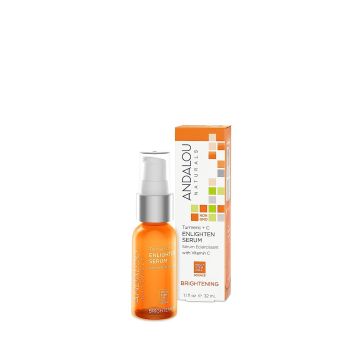 Turmeric Plus C Enlighten Serum 1.1 fl oz Cruelty Free Andalou Naturals