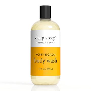 Vegan Honey Blossom Body Wash 17 Oz Deep Steep Premium Beauty