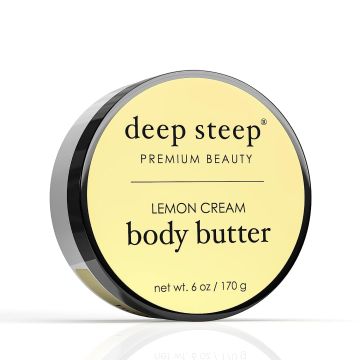 Vegan Lemon Cream Body Butter 6 Oz Deep