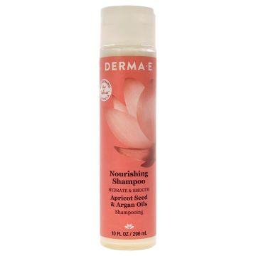 Vegan Nourishing Shampoo Apricot Seed Argan Oil 10 Oz Derma E
