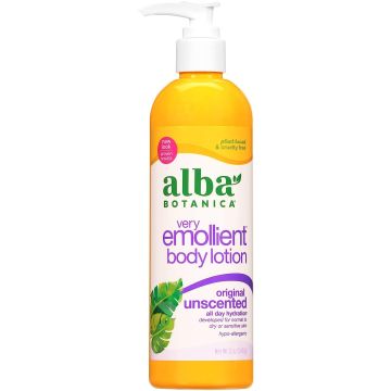 Very Emollient Unscented Original Body Lotion 12 Oz 