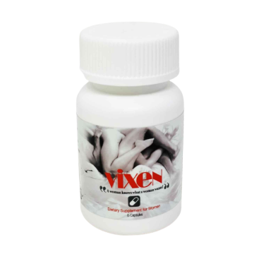 Vixen 3500mg female libido enhancement 6 capsule bottle