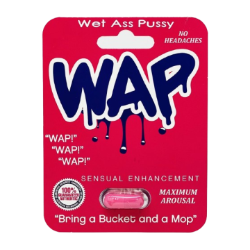 WAP Wet Ass Pussy Female Sensual Enhancement Pink Capsule