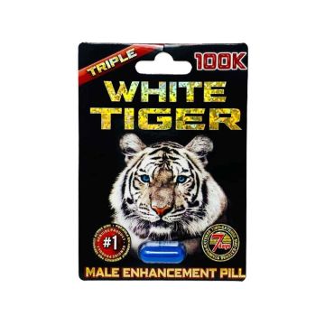 White Tiger 100K Triple Male Performance Enhancement Pill