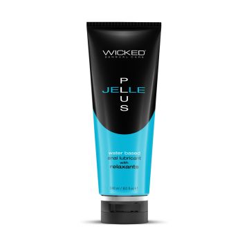 Wicked Anal Jelle Plus thick water based anal gel bottle