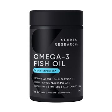Bottle of Wild Alaskan Pollock Omega-3 Fish Oil