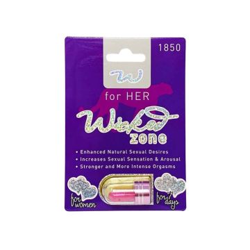 Wicked Zone 1850 For Her Libido Natural Enhancement Pill