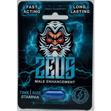 Zeus 1600mg Strongest Male Sexual Performance Enhancement Pill back