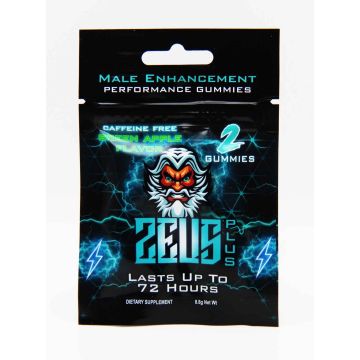 Zeus Gummy Strongest Male Sexual Performance Enhancement Gummies Pack