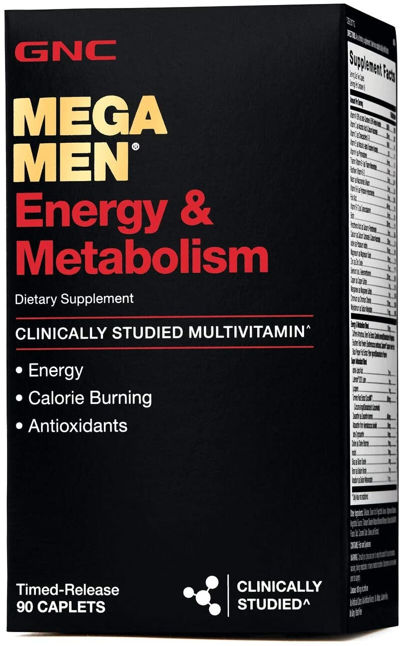 GNC Mega Men Energy & Metabolism Multivitamin